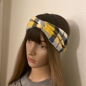 Aerie Plaid Knot Headband